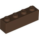 LEGO marron Brique 1 x 4 (3010 / 6146)