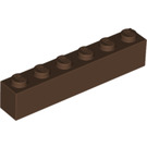 LEGO Bruin Steen 1 x 6 (3009)