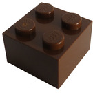 LEGO Hnědá Kostka 2 x 2 (3003 / 6223)