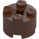 LEGO Bruin Steen 2 x 2 Rond (3941 / 6143)