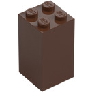 LEGO Brown Brick 2 x 2 x 3 (30145)