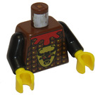 LEGO Braun Castle Bull's Kopf Torso (973)