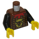 LEGO Brun Slott Bull's Huvud Kropp (973 / 73403)