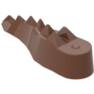 LEGO Brown Crocodile Tail (6028)