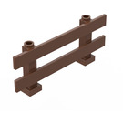 LEGO Brown Fence 1 x 8 x 2 (6079)