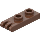 LEGO Brown Hinge Plate 1 x 2 with 3 fingers and Hollow Studs (4275)