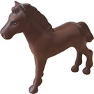 LEGO Brun Hest - Foal med Hvit Øyne (6193 / 75534)