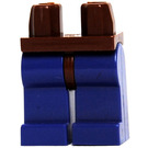 LEGO Brown Minifigure Hips with Violet Legs (3815 / 73200)