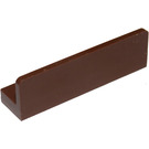 LEGO Brown Panel 1 x 4 with Rounded Corners (30413 / 43337)