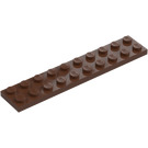 LEGO Bruin Plaat 2 x 10 (3832)