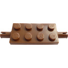 LEGO Braun Platte 2 x 4 mit Pins (30157 / 40687)