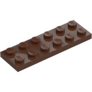 LEGO кафяво Плоча 2 x 6 (3795)