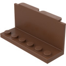 LEGO Bruin Plaat 2 x 6 x 2.3 Homemaker Windowsill