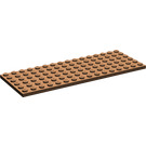 LEGO Brown Plate 6 x 16 (3027)