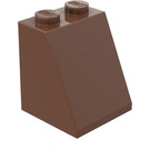LEGO Brown Slope 2 x 2 x 2 (65°) without Bottom Tube (3678)