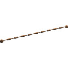 LEGO Brown String with Coupling Points and End Studs 1 x 21 (1155 / 63141)