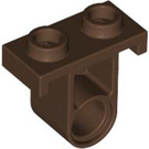 LEGO Brown Technic Pin Joiner Plate 1 x 2 x 1 & 1/2 (32529)
