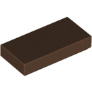 LEGO Brown Tile 1 x 2 with Groove (3069 / 30070)