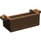 LEGO Brown Treasure Chest 2 x 4 with Handles