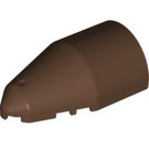 LEGO Brown Windscreen 4 x 7 x 2 Round Pointed (30384)