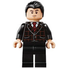 LEGO Bruce Wayne z Czarny Checked Garnitur Minifigurka