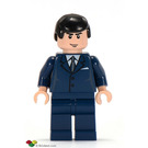 LEGO Bruce Wayne jossa Dark Sininen Puku Minihahmo