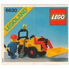 LEGO Bucket Loader Set 6630 Instructions