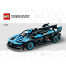 LEGO Bugatti Bolide Agile Blauw 42162 Instructions