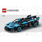 LEGO Bugatti Bolide Agile Blue 42162 Anweisungen