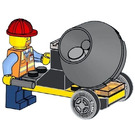 LEGO Builder avec Cement Mixer 952403