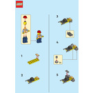 LEGO Builder with Cement Mixer 952403 Instructies