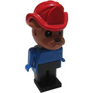 LEGO Bully Bulldog med Brandhjelm Fabuland figur