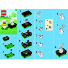 LEGO Bunny and Chick 40031 Instruktioner