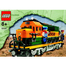 LEGO Burlington Northern Santa Fe (BNSF) Locomotive Set 10133 Instructions