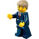 LEGO Bus Driver with Train Jacket Minifigure