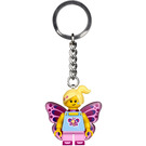 LEGO Butterfly Girl Sleutel Keten (853795)