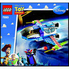 LEGO Buzz's Star Command Spaceship 7593 Instrukce