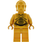 LEGO C-3PO med Vanlig Hode Minifigur