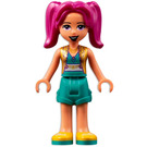 LEGO Camila med Gul og Turquoise Shoes Minifigur