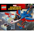LEGO Captain America Jet Pursuit Set 76076 Instructions
