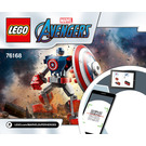 LEGO Captain America Mech Armor 76168 Anweisungen