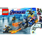 LEGO Captain America: Outriders Attack 76123 Anweisungen