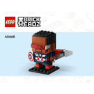 LEGO Captain America & Red Hulk Set 40668 Instructions