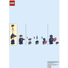 LEGO Captain America 242106 Инструкции