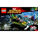 LEGO Captain America vs. Hydra Set 76017 Instructions