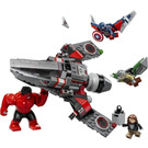 LEGO Captain America vs. Red Hulk Battle 76292