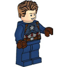 LEGO Kapten America med Chin Strap Minifigur