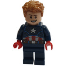 LEGO Captain America (with Hair) Minifigure