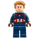 LEGO Kapteeni America jossa Smirk Minihahmo