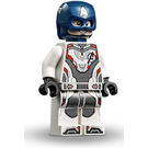 LEGO Kaptajn America med hvid Jumpsuit Minifigur